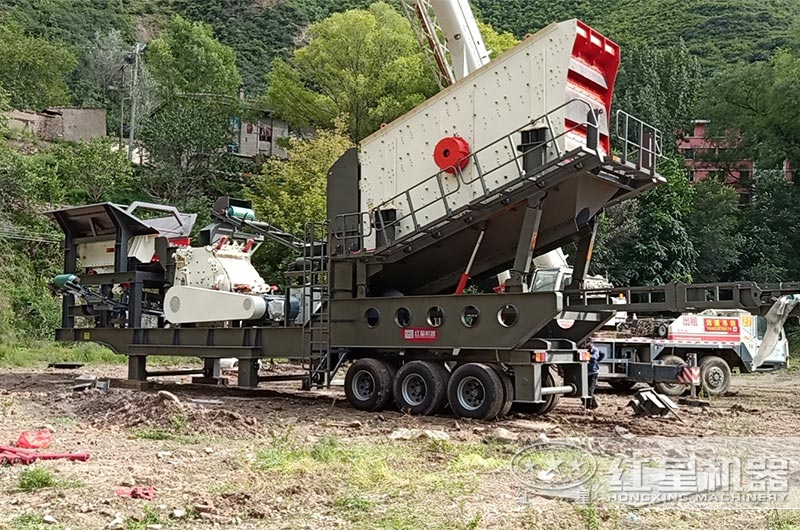 日產(chǎn)千噸石料用多大的破碎機型號，破碎建筑垃圾用的